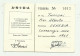 TESSERA ANIDA INGEGNERI 1965 - Membership Cards