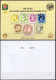 Stamp On Stamp 1867 Commemorative Sheet 150 Anniv STAMP 2017 Hungary Austria Romania Szatmárnémeti TRANSYLVANIA - Souvenirbögen
