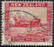 NEW ZEALAND 1942 KGV 6d Scarlet SG564c FU - Gebruikt