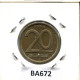 20 FRANCS 1994 FRENCH Text BÉLGICA BELGIUM Moneda #BA672.E - 20 Frank