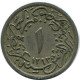 1/10 QIRSH 1898 EGIPTO EGYPT Islámico Moneda #AK341.E - Egypt