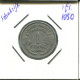 1 FRANC 1950 FRANCIA FRANCE Moneda #AN949.E - 1 Franc