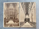 Lot Of 2, Winchester Cathedral, The Screen, The Nave Looking E Postcard - Winchester