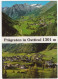 Prägraten In Osttirol 1301 M Mit Bobojoch Und Malhamgletscher, Ortansicht Mit Dorfkirche (Osttirol, Österreich/ Austria) - Prägraten