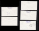 Berlin 494 - 507 FDC, Mit Eilzustellung, R- Briefen #H231 - Private Covers - Used