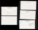 Berlin 494 - 507 FDC, Mit Eilzustellung, R- Briefen #H231 - Enveloppes Privées - Oblitérées