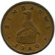 1 CENT 1980 ZIMBABWE Moneda #AR868.E - Zimbabwe