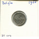 25 CENTIMES 1968 DUTCH Text BELGIEN BELGIUM Münze #AU606.D - 25 Cents