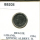 1 FRANC 1997 DUTCH Text BELGIQUE BELGIUM Pièce #BB203.F - 1 Frank