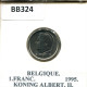 1 FRANC 1995 FRENCH Text BELGIQUE BELGIUM Pièce #BB324.F - 1 Frank