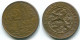 2 1/2 CENT 1965 CURACAO NÉERLANDAIS NETHERLANDS Bronze Colonial Pièce #S10208.F - Curaçao