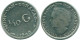 1/10 GULDEN 1948 CURACAO NÉERLANDAIS NETHERLANDS ARGENT Colonial Pièce #NL11899.3.F - Curaçao