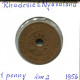 1 PENNY 1956 RHODÉSIE RHODESIA AND NYASALAND Pièce #AP624.2.F - Rhodesia