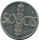 50 CENTIMOS 1966 SPAIN Coin #AR162.U - 50 Centimos