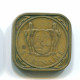 5 CENTS 1962 SURINAME Netherlands Nickel-Brass Colonial Coin #S12687.U - Surinam 1975 - ...
