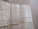 Delcampe - Pièce Signée Velin Avec Sceau Partiel Et Cassé Metz Busaney Luneville 1720 Fiscaux à Voir Duc De Bar Patentes Bourlemont - Manuscripts