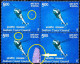 HELICOPTERS- INDIAN COAST GUARD- BLOCK OF 4- INDIA 2008- ERROR-PINKISH COLOR BLOTCH -MNH-PA12-69 - Varietà & Curiosità