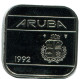 50 CENTS 1992 ARUBA Münze (From BU Mint Set) #AH058.D - Aruba