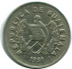 5 CENTAVOS 1991 GUATEMALA Münze #AR954.D - Guatemala