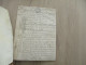 Delcampe - X2 Pièce Signée Velin Avec Sceaux LAMOTHE BARACE Colonel Baron  1780 Lettres Ratification Loudun Tours Biens .... - Manuscrits