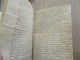 Delcampe - X2 Pièce Signée Velin Avec Sceaux LAMOTHE BARACE Colonel Baron  1780 Lettres Ratification Loudun Tours Biens .... - Manuskripte
