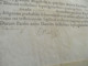 Diplôme Médecine Signé En Latin Velin Généralité De Paris 1746 Joannes Morin - Diploma & School Reports