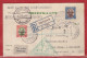 ISLANDE ZEPPELIN LZ 127CARTE RECOMMANDEE DE 1931 DE REYKJAVIK POUR FRIEDRICHSHAFEN ALLEMAGNE VIA LA HAYE - Lettres & Documents