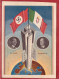 ITALIE CARTE PREMIER JOUR DE LA VISITE DU CHANCELIER ALLEMAND DE 1938 DE ROME ET NAPLES - Marcofilía (Zeppelin)