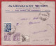 ESPAGNE LETTRE CENSUREE DE 1944 DE SAN FELIU DES GETXOLS - Franking Machines (EMA)