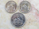 Uganda Set 3 Coins 50 Cents + 1 Shilling 1974 + 1976  KM# 4 - 4a - 5a - Uganda