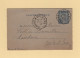 Convoyeur - Tours A Orleans - 1893 - Courrier De Beaugency - Railway Post