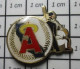 710C Pin's Pins / Beau Et Rare / SPORTS / CALIFORNIE BALLE LETTRE A ROUGE BASE-BALL - Baseball