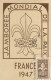 160423 - CPSM SCOUT TIMBRE - JAMBOREE MONDIAL DE LA PAIX - 1947 5 F édition R BARTHELEMY - Gebraucht