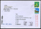 Japan, Chikuma Nagano 2012 Air Mail Cover Used To İzmir | Mi 1256, 2202A Forestry, Trees & River, Duck, Birds - Storia Postale