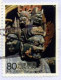 Japan, Togura 2013 Air Mail Cover Used To İzmir | Mi 3193 Art, Carving Item, Mythology, Religion, Sculpture, Temple - Covers & Documents