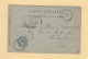 Convoyeur - Tours A Vierzon - 1904 - Correo Ferroviario