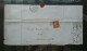 1848 GB Penny Red Rising Stars On Bristol Letter - Brieven En Documenten