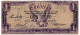 PHILIPPINES  CAGAYAN Province ONE Peso #187  Pourpre Avec Texte NOIR Et  PROV. TROAS ,  TTB - Philippines