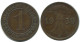 1 REICHSPFENNIG 1930 G ALEMANIA Moneda GERMANY #AE210.E - 1 Rentenpfennig & 1 Reichspfennig