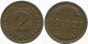 2 RENTENPFENNIG 1923 G ALEMANIA Moneda GERMANY #AE290.E - 2 Renten- & 2 Reichspfennig