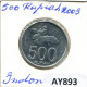 500 RUPIAH 2003 INDONESIA Moneda #AY893.E - Indonésie
