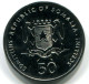 50 SHILLINGS 2002 SOMALIA UNC Moneda MANDRILL #W11214.E - Somalië
