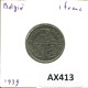 1 FRANC 1939 BELGIQUE BELGIUM Pièce BELGIE-BELGIQUE #AX413.F - 1 Franc