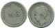 1/4 GULDEN 1944 CURACAO NÉERLANDAIS NETHERLANDS ARGENT Colonial Pièce #NL10719.4.F - Curaçao