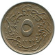 5/10 QIRSH 1911 EGYPT Islamic Coin #AH282.10.U - Egypt