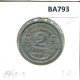 2 FRANCS 1947 B FRANCE French Coin #BA793 - 2 Francs