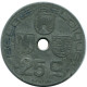 25 CENTIMES 1944 Französisch Text BELGIEN BELGIUM Münze #BA422.D - 25 Centimes