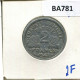 2 FRANCS 1943 FRANKREICH FRANCE Französisch Münze #BA781.D - 2 Francs