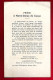 Image Pieuse Notre Dame De Liesse Priez Pour Nous Prière - Soissons 1-05-1935 - Vierge Noire - Images Religieuses