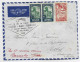 SOUDAN 90C ROUGE +5C PAIRE LETTRE COVER AVION BAMAKP RP 23 FEV 1938 POUR ARDENNES + OUVERT ALGER GAO BAMAKO 1ER COURRIER - Lettres & Documents